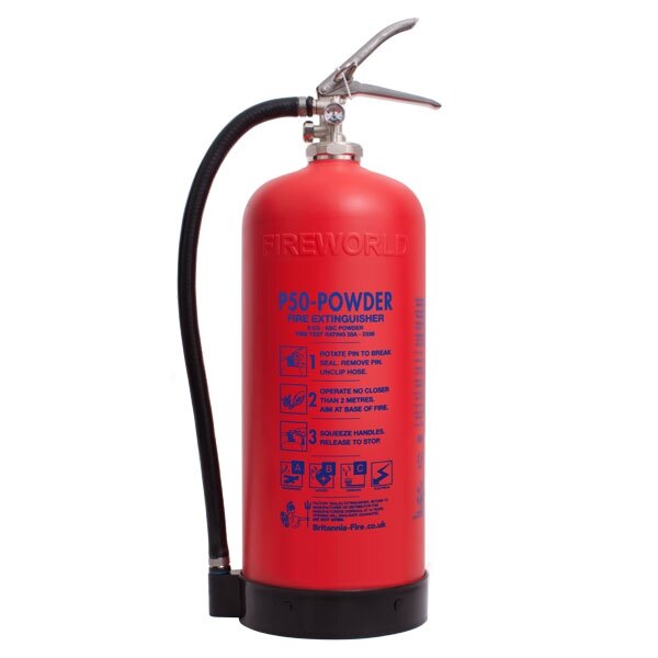 Britannia P Self Maintenance Kg Powder Fire Extinguisher